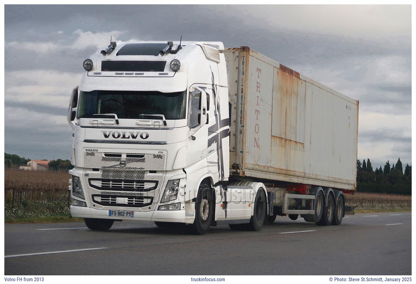 Volvo FH from 2013 Photo January 2025