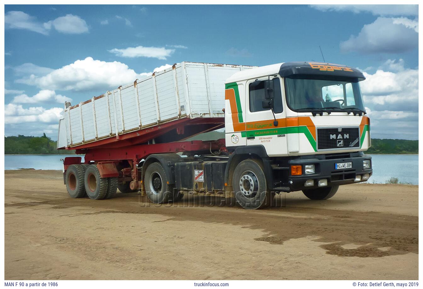 MAN F 90 a partir de 1986 Foto mayo 2019