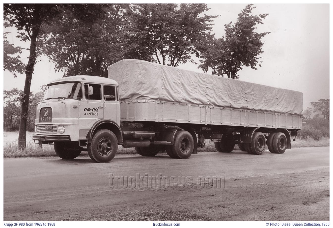 Krupp SF 980 from 1965 to 1968 Photo 1965