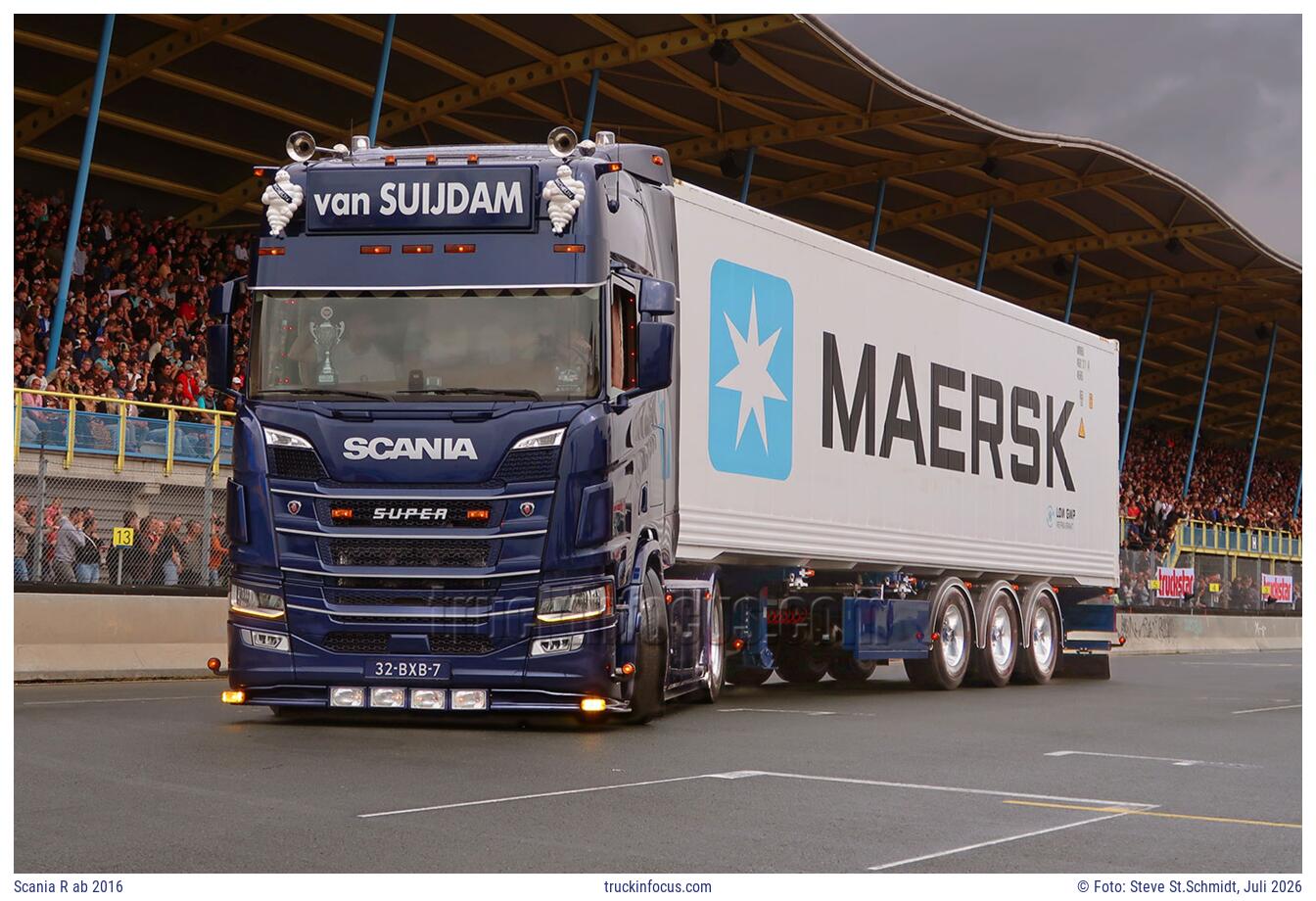 Scania R ab 2016 Foto Juli 2026