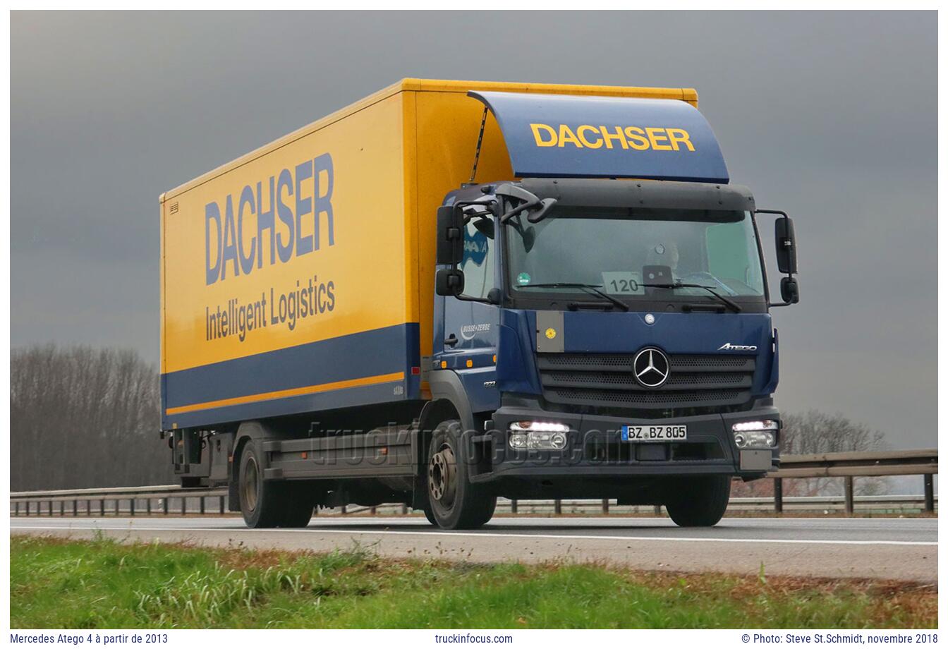 Mercedes Atego 4 à partir de 2013 Photo novembre 2018