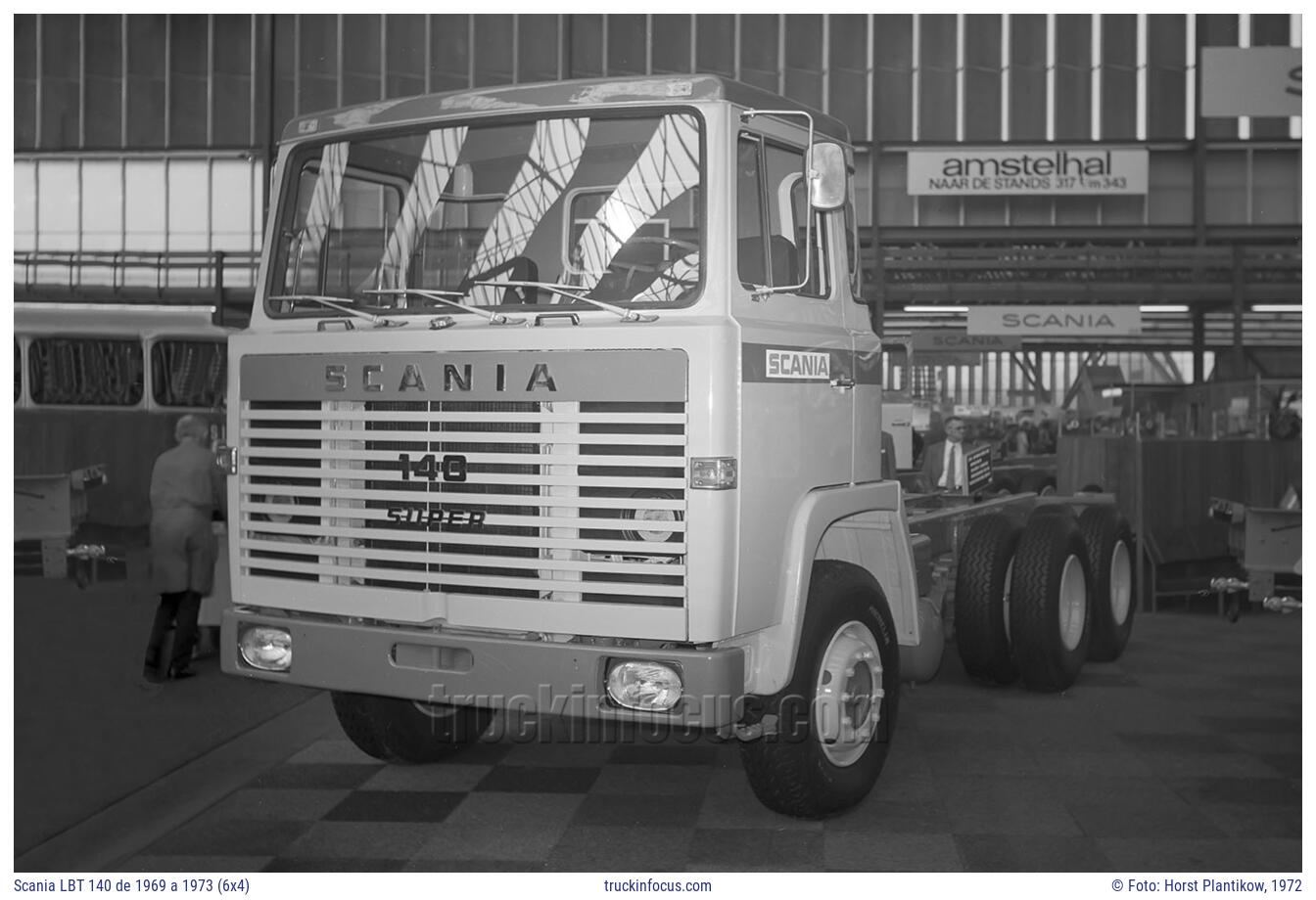 Scania LBT 140 de 1969 a 1973 (6x4) Foto 1972