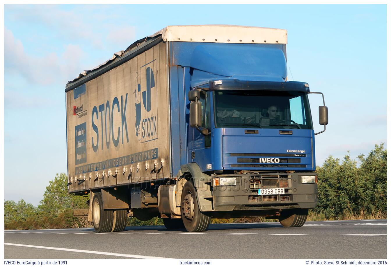 IVECO EuroCargo à partir de 1991 Photo décembre 2016