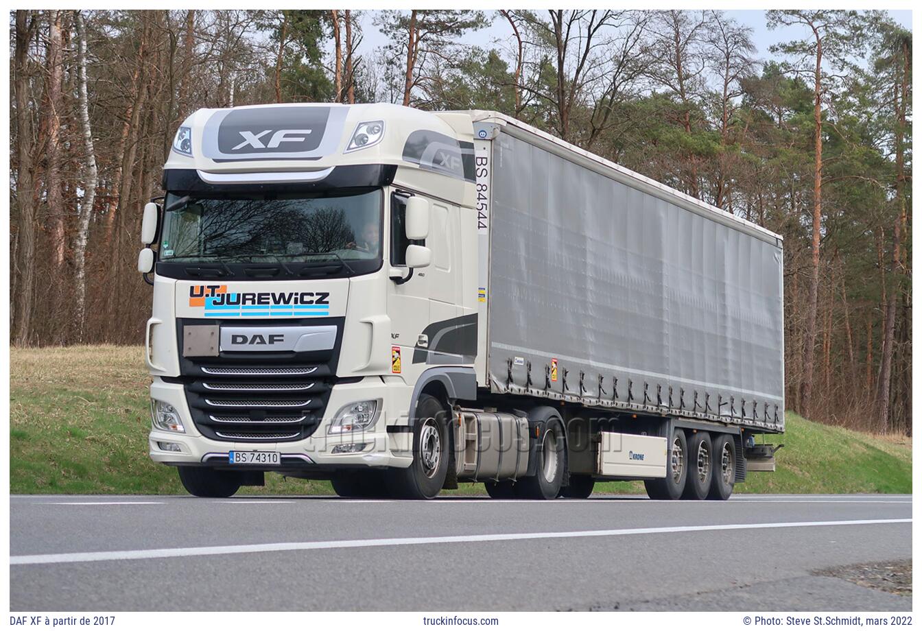 DAF XF à partir de 2017 Photo mars 2022