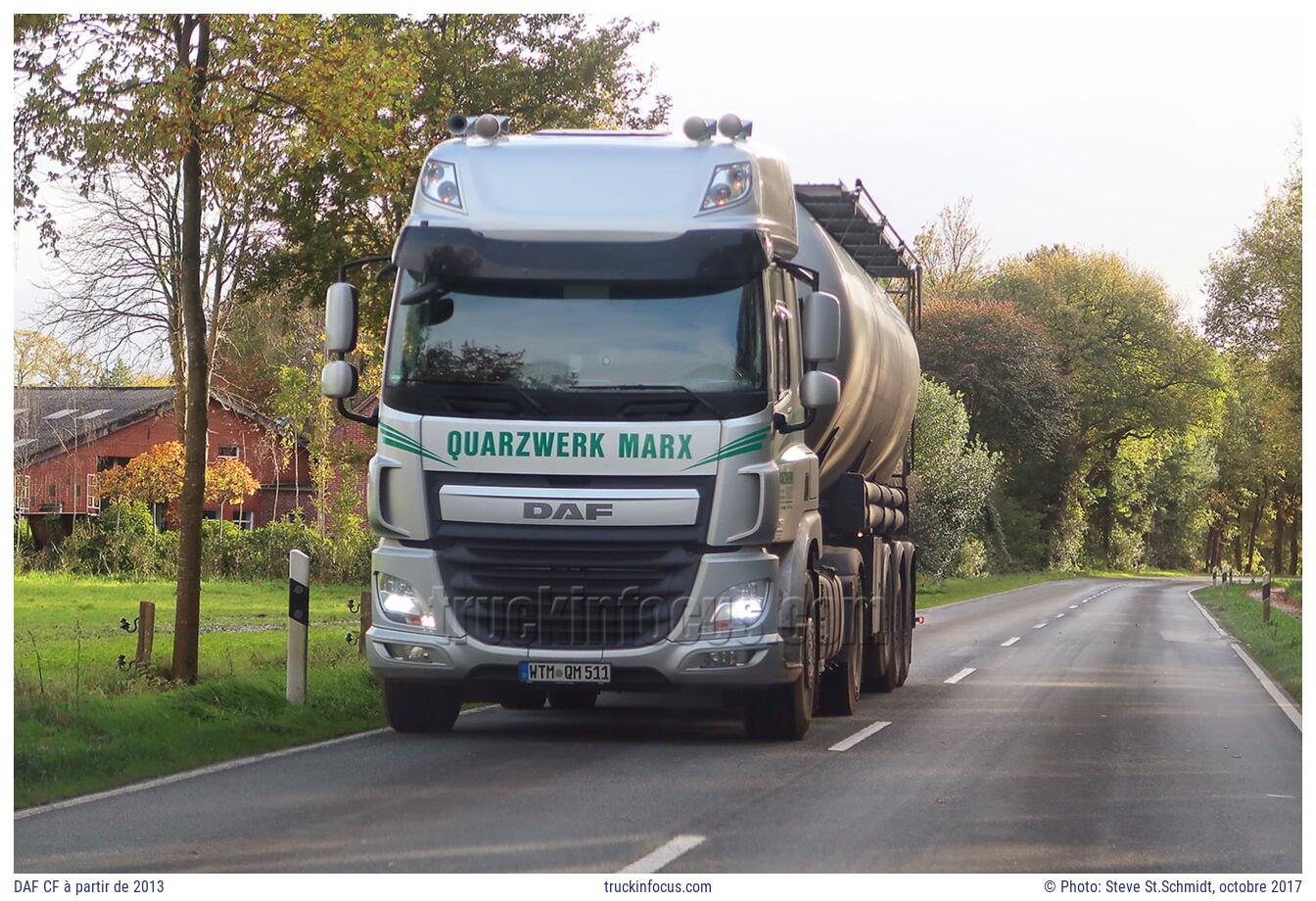 DAF CF à partir de 2013 Photo octobre 2017