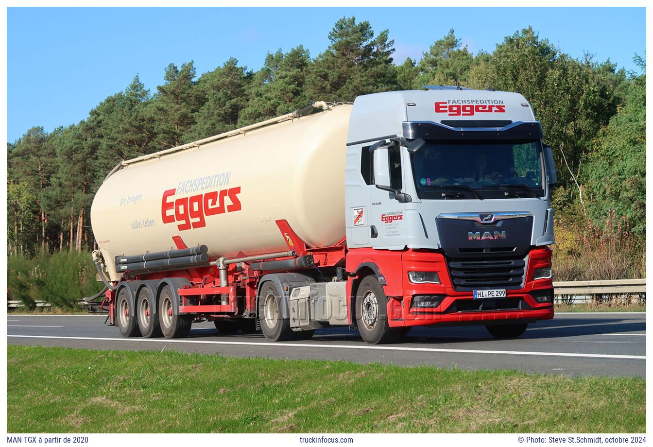 MAN TGX à partir de 2020 Photo octobre 2024