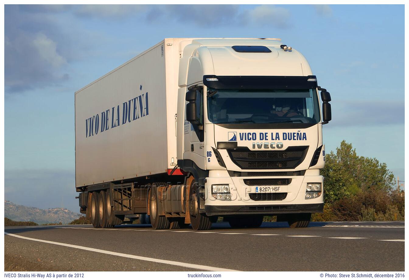 IVECO Stralis Hi-Way AS à partir de 2012 Photo décembre 2016