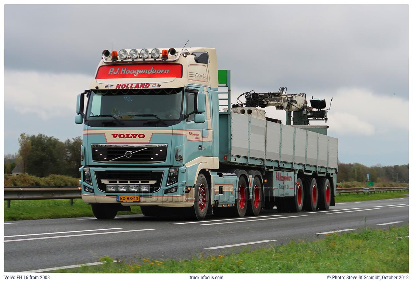 Volvo FH 16 from 2008 Photo October 2018