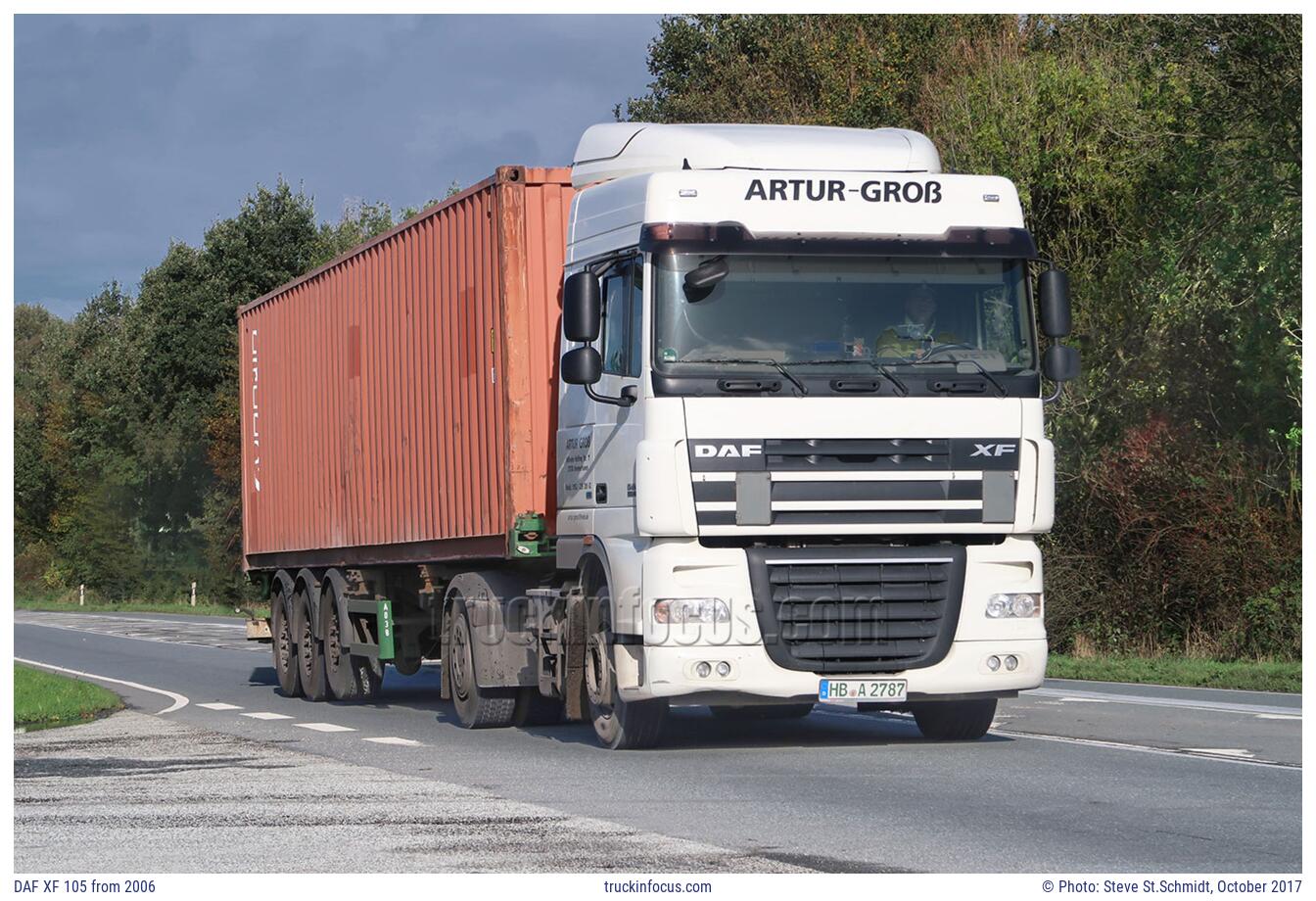 DAF XF 105 from 2006 Photo October 2017