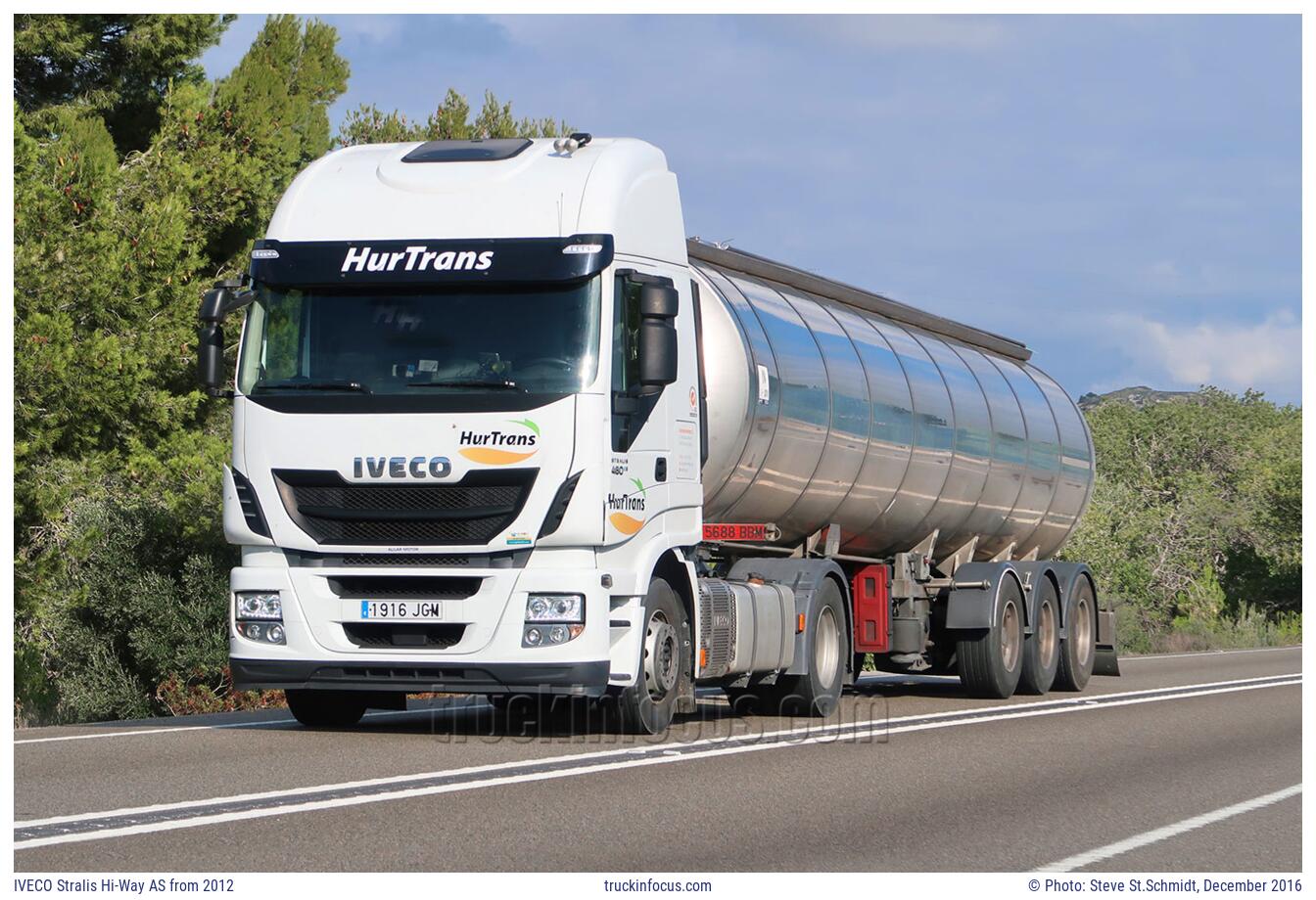 IVECO Stralis Hi-Way AS from 2012 Photo December 2016