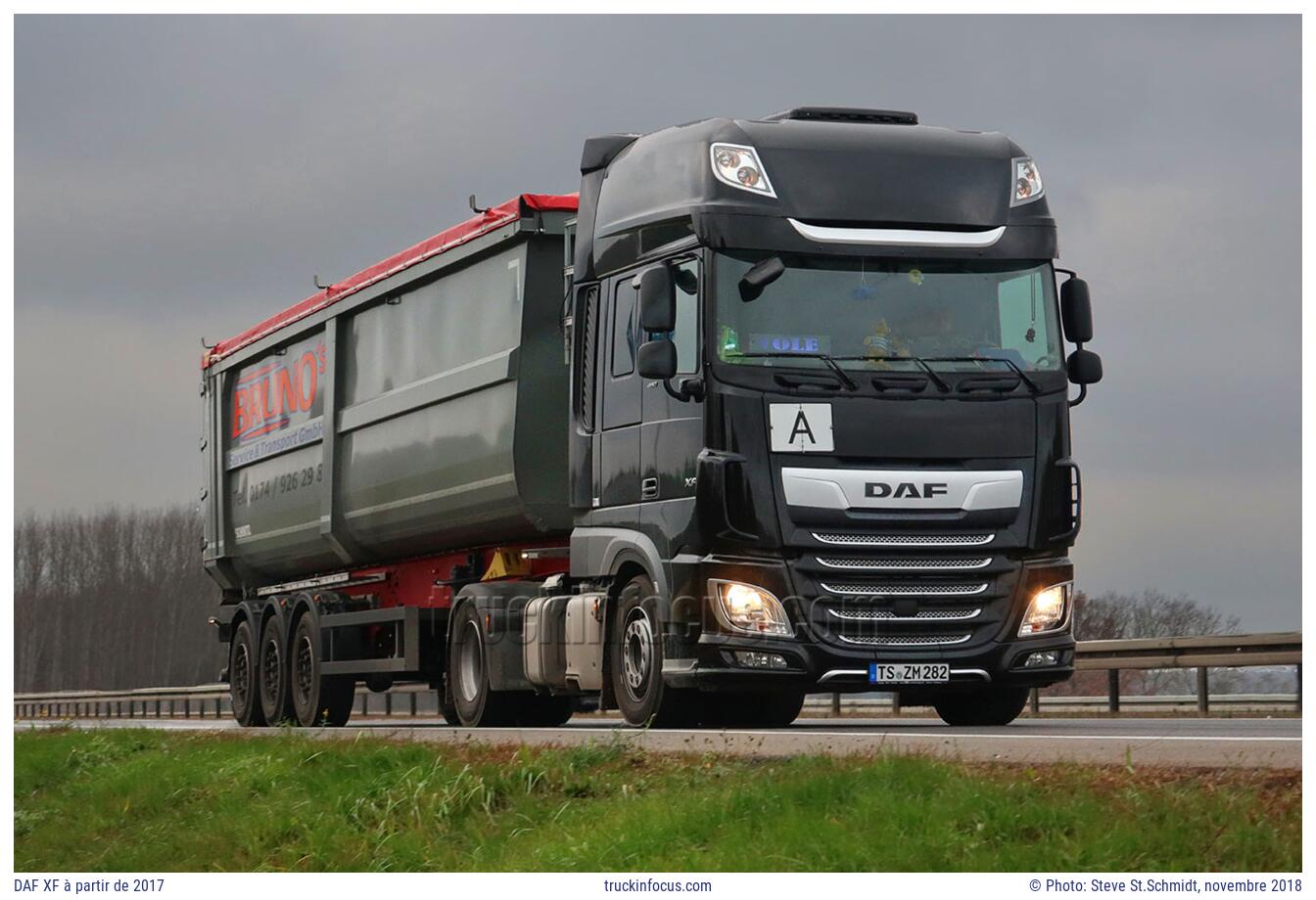 DAF XF à partir de 2017 Photo novembre 2018