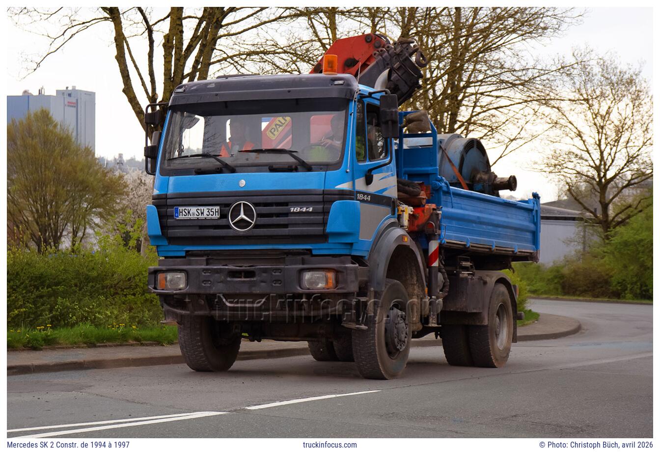 Mercedes SK 2 Constr. de 1994 à 1997 Photo avril 2026