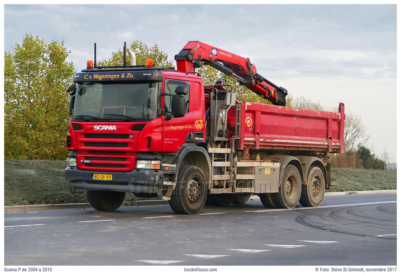 Scania P de 2004 a 2010 Foto noviembre 2017