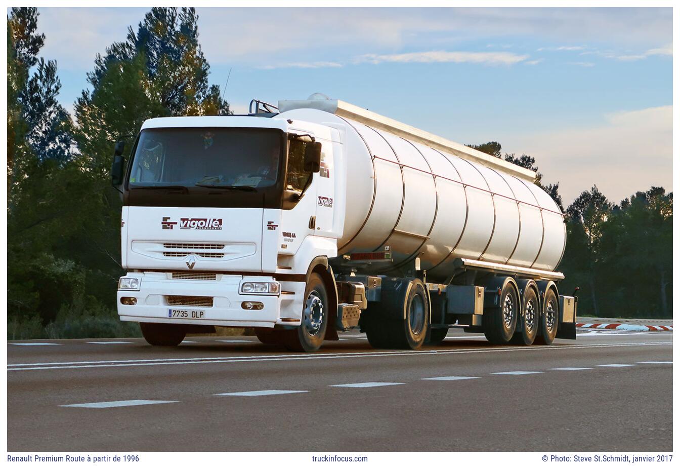 Renault Premium Route à partir de 1996 Photo janvier 2017