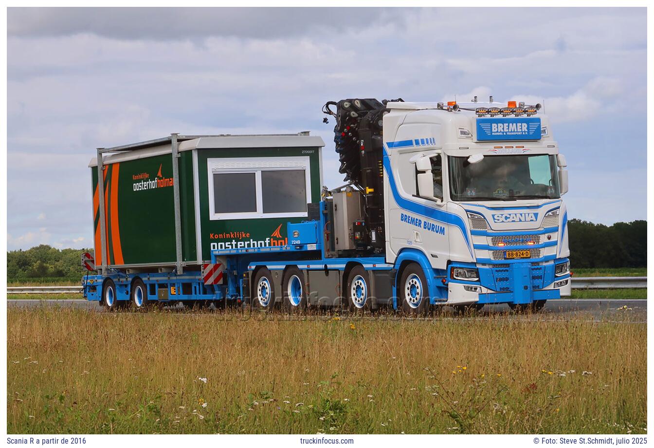 Scania R a partir de 2016 Foto julio 2025