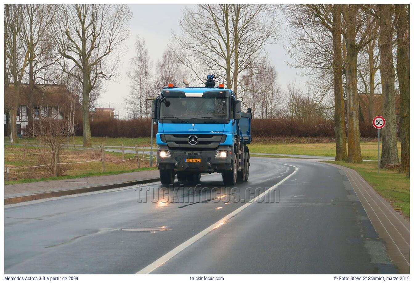 Mercedes Actros 3 B a partir de 2009 Foto marzo 2019