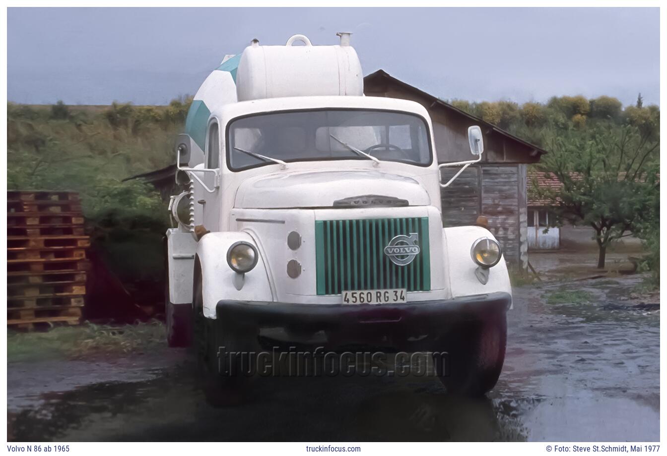 Volvo N 86 ab 1965 Foto Mai 1977