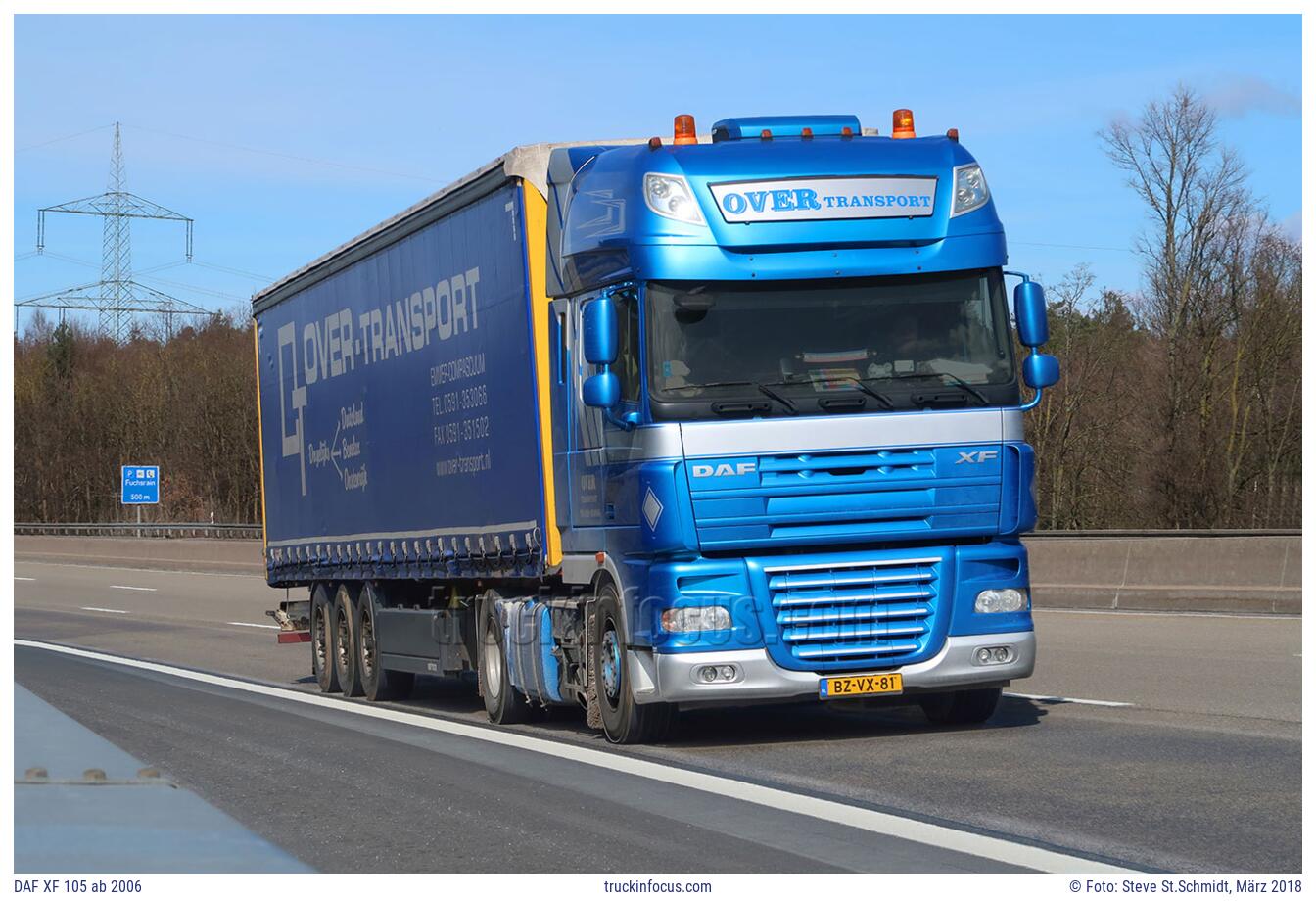 DAF XF 105 ab 2006 Foto März 2018