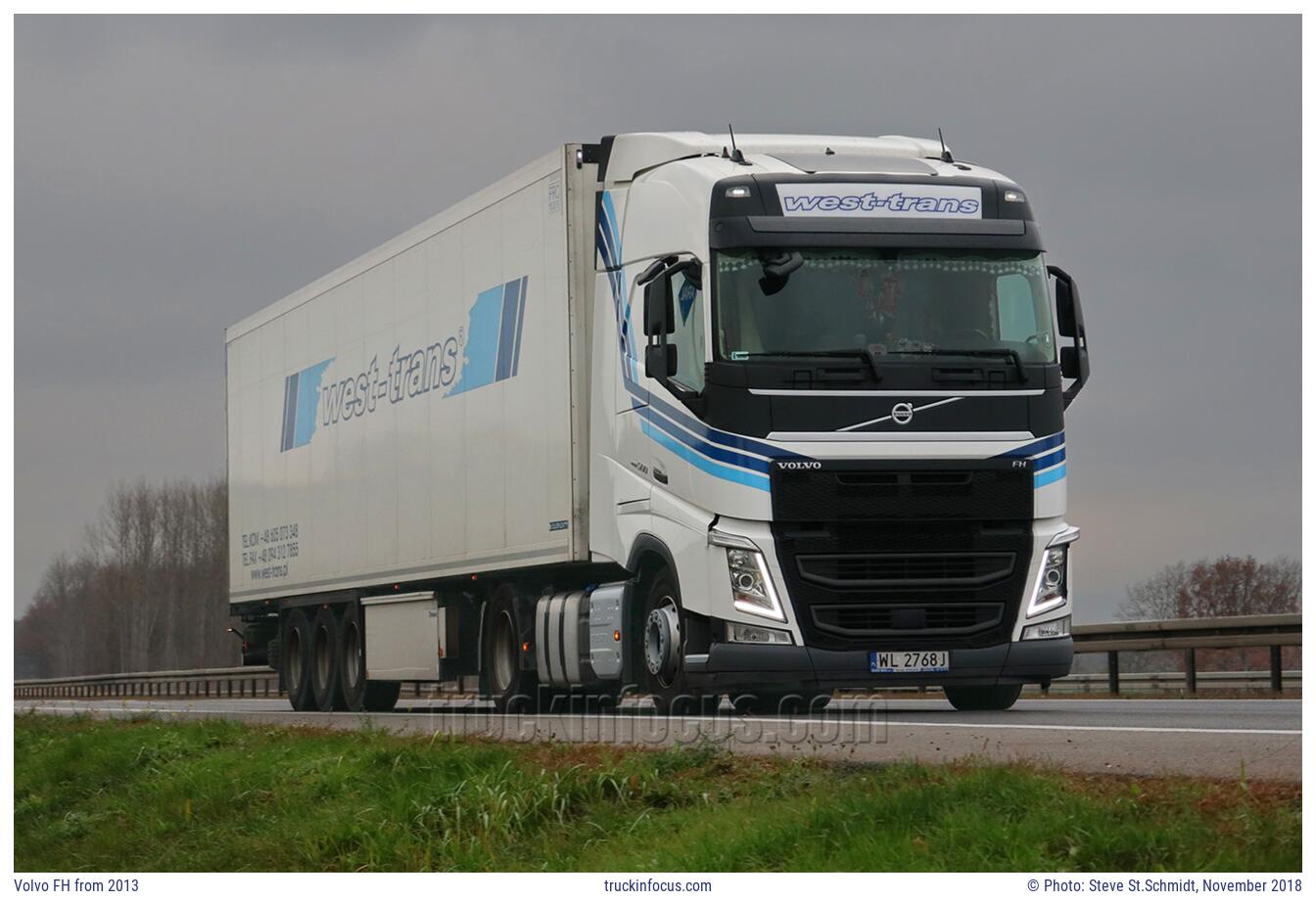 Volvo FH from 2013 Photo November 2018