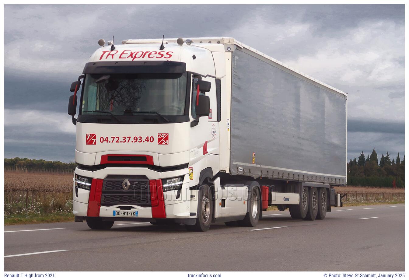 Renault T High from 2021 Photo January 2025