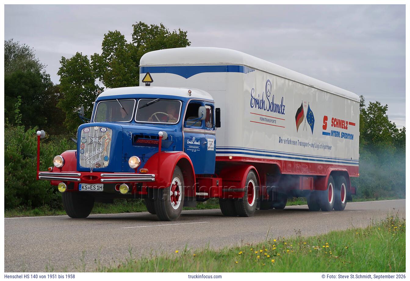 Henschel HS 140 von 1951 bis 1958 Foto September 2026