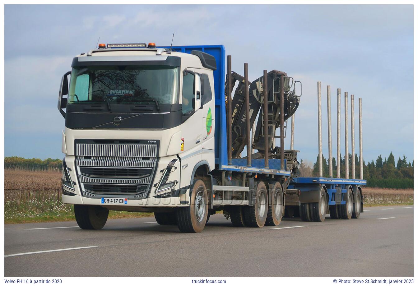 Volvo FH 16 à partir de 2020 Photo janvier 2025