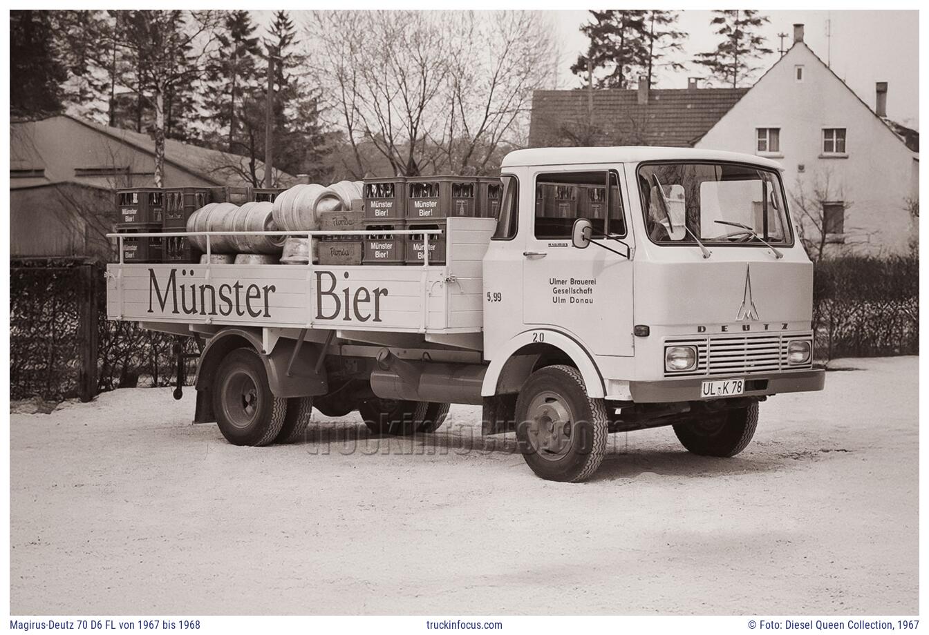 Magirus-Deutz 70 D6 FL von 1967 bis 1968 Foto 1967