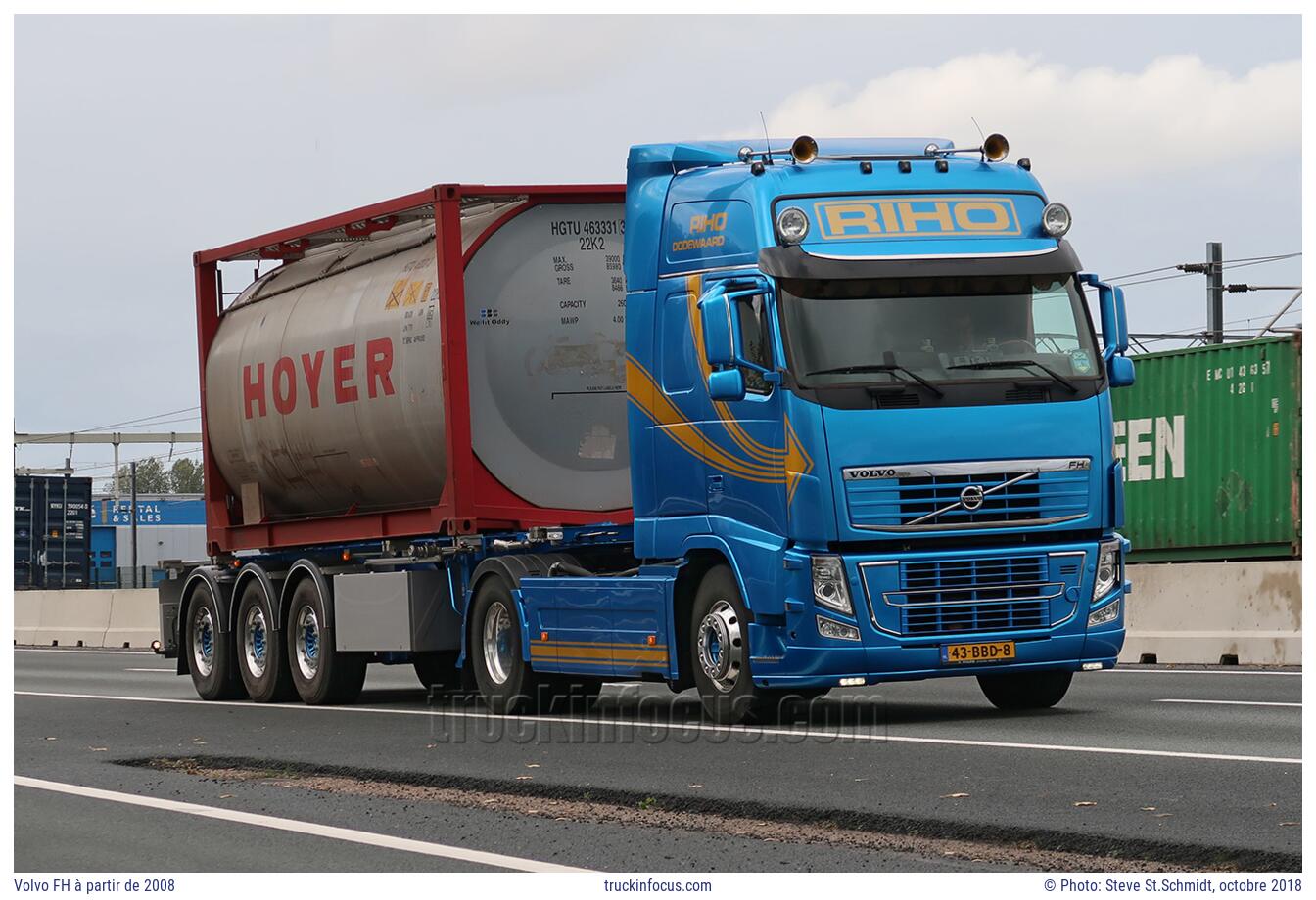 Volvo FH à partir de 2008 Photo octobre 2018