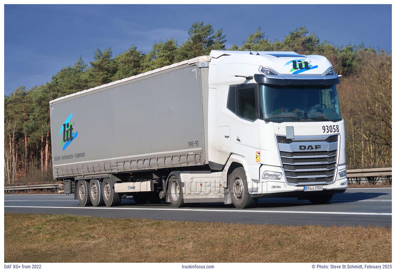 DAF XG+ from 2022 Photo February 2025