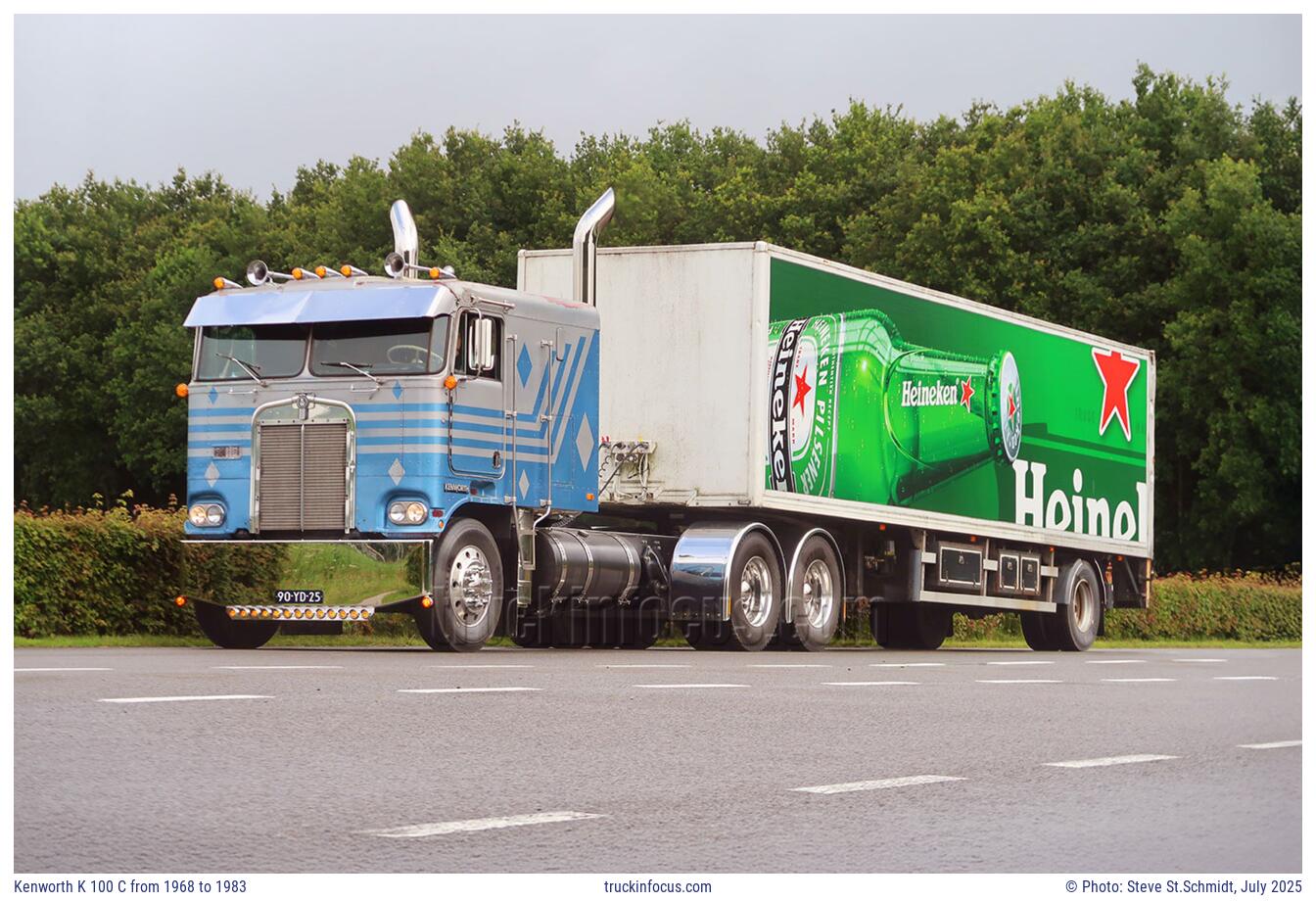 Kenworth K 100 C from 1968 to 1983 Photo July 2025