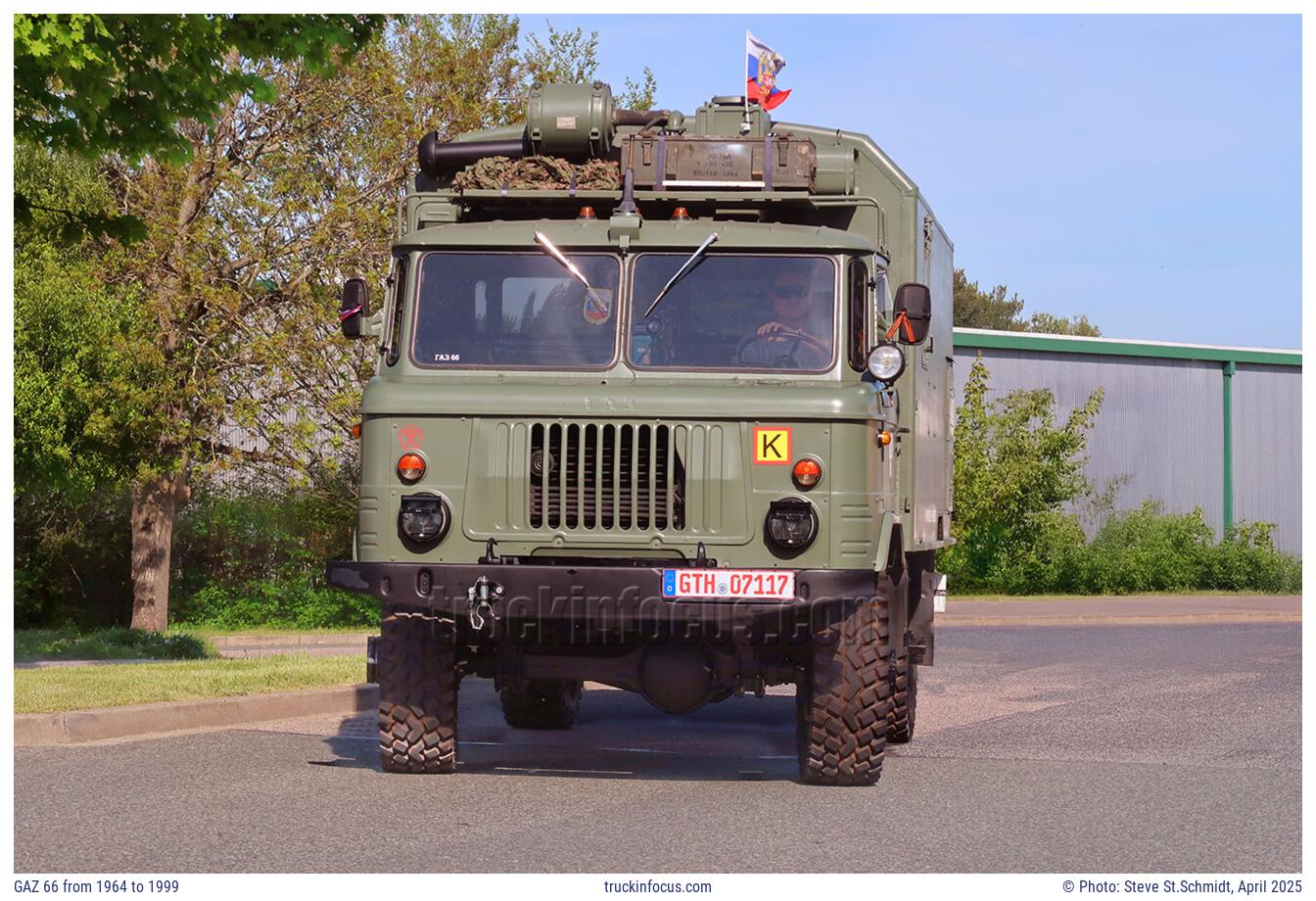 GAZ 66 from 1964 to 1999 Photo April 2025