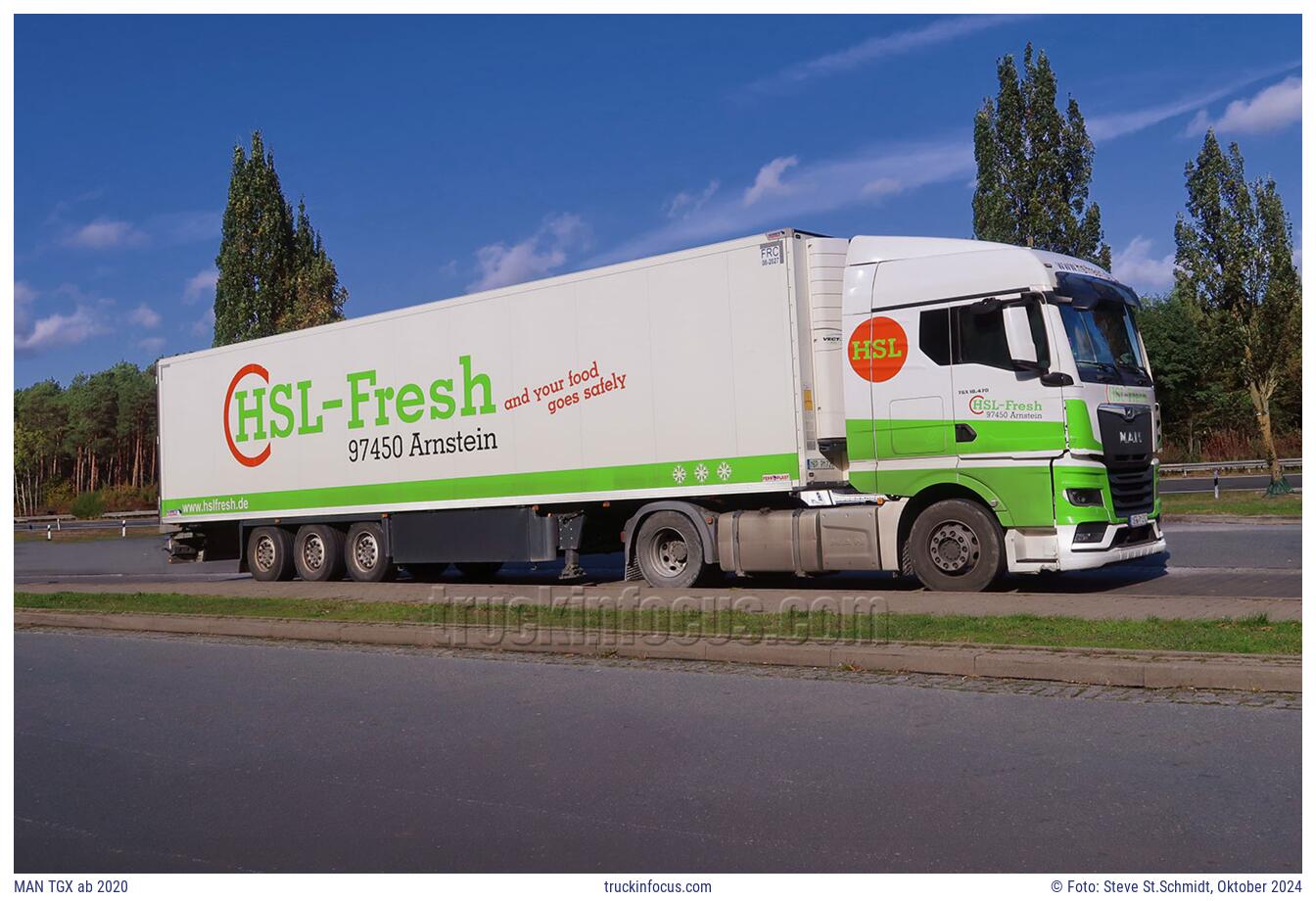 MAN TGX ab 2020 Foto Oktober 2024