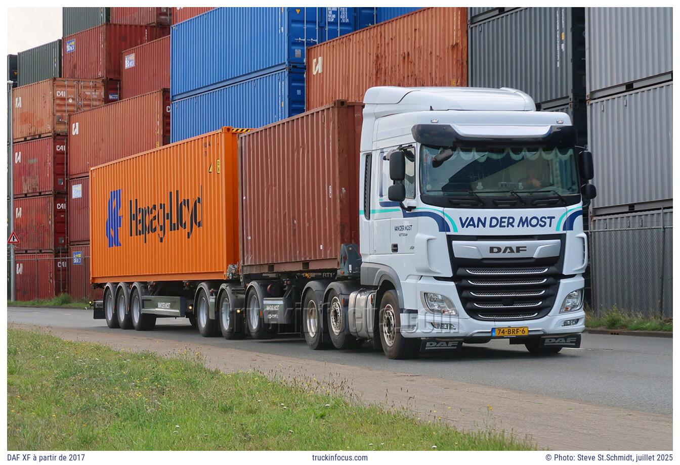 DAF XF à partir de 2017 Photo juillet 2025