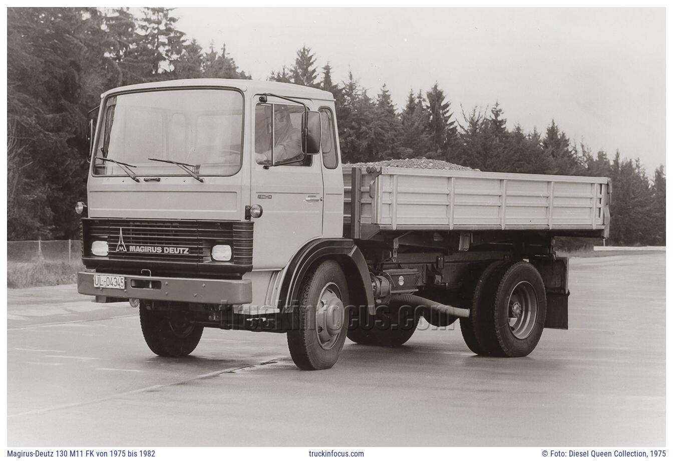 Magirus-Deutz 130 M11 FK von 1975 bis 1982 Foto 1975