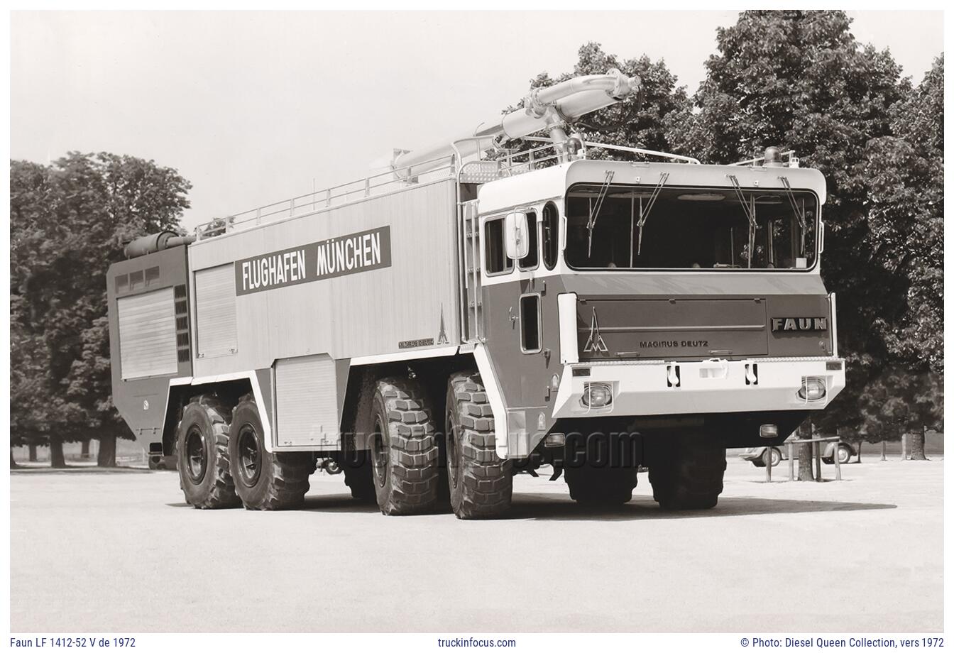 Faun LF 1412-52 V de 1972 Photo vers 1972