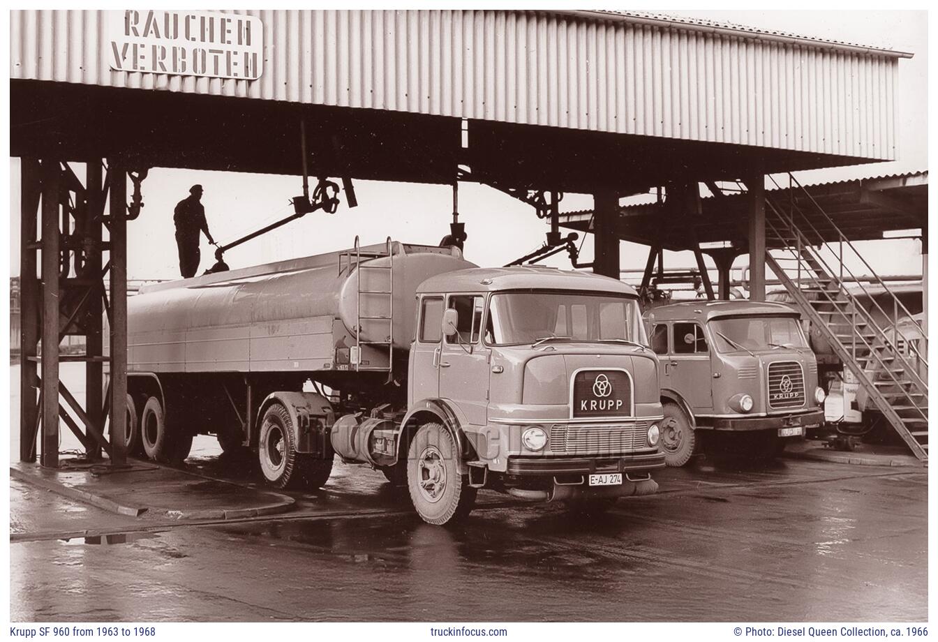 Krupp SF 960 from 1963 to 1968 Photo ca. 1966