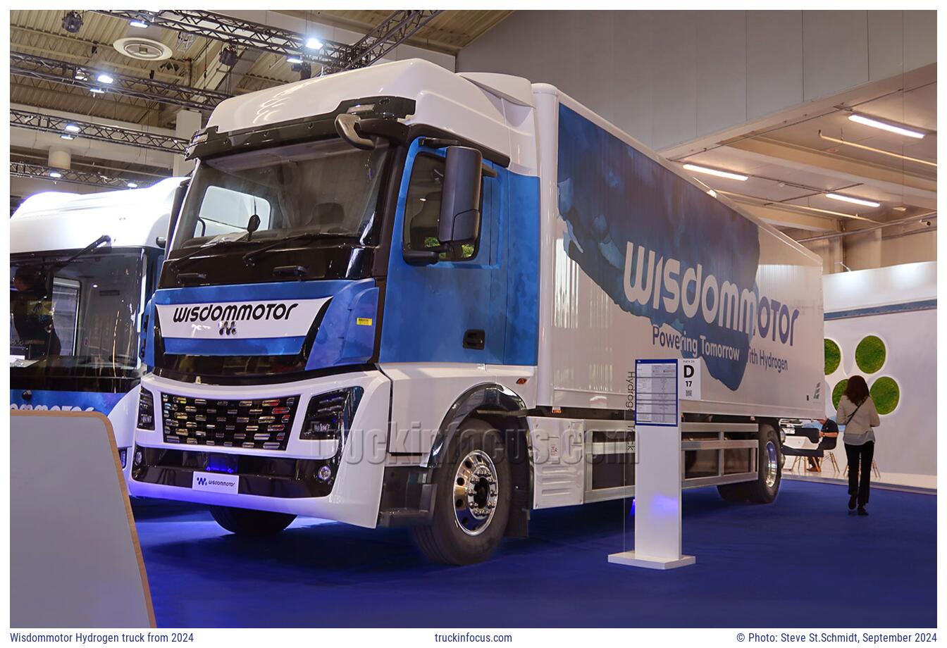 Wisdommotor Hydrogen truck from 2024 Photo September 2024