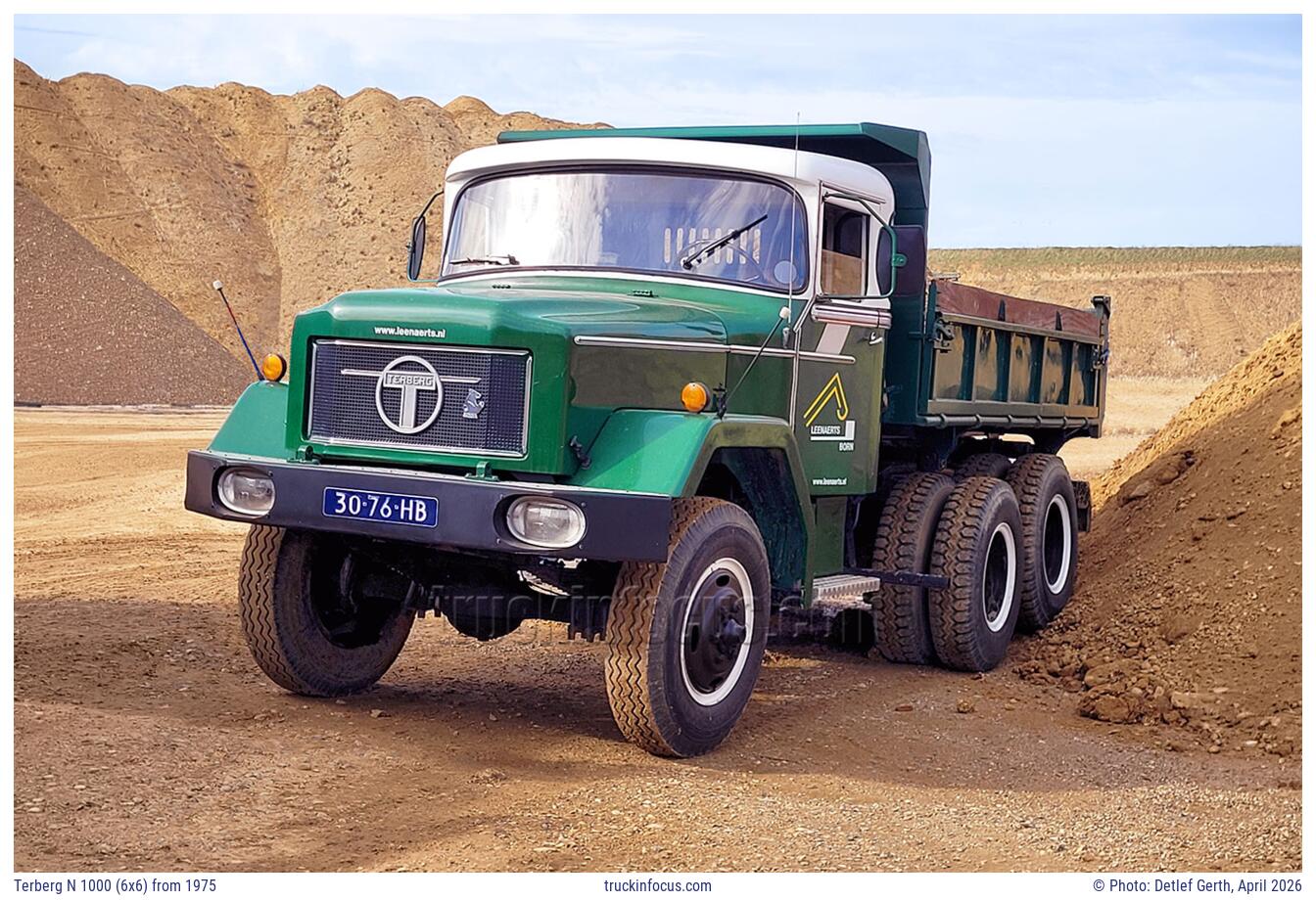 Terberg N 1000 (6x6) from 1975 Photo April 2026