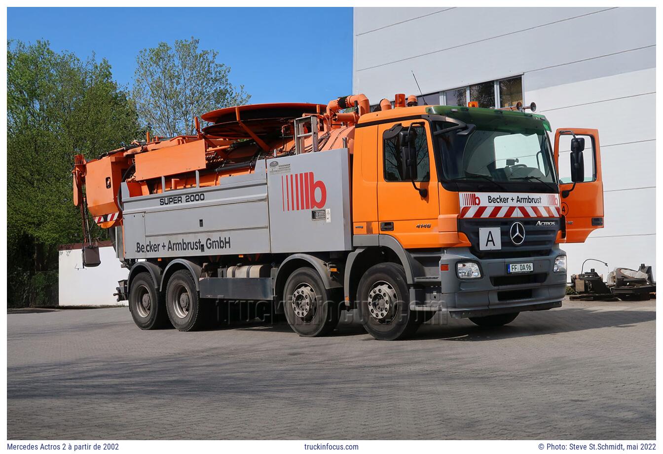 Mercedes Actros 2 à partir de 2002 Photo mai 2022