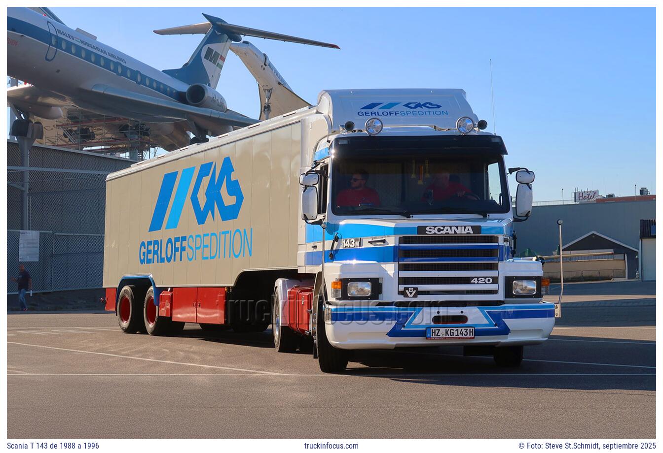 Scania T 143 de 1988 a 1996 Foto septiembre 2025