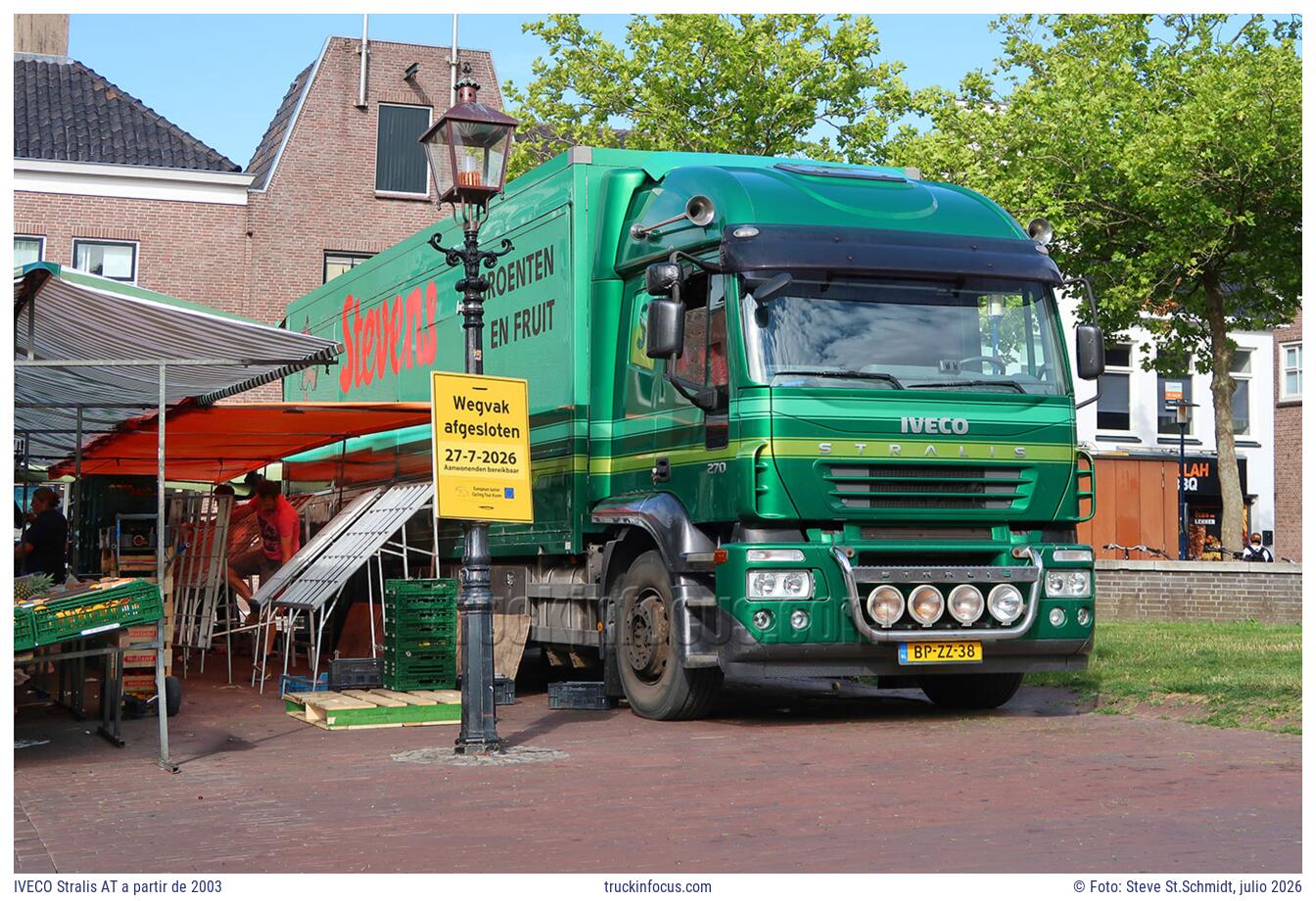 IVECO Stralis AT a partir de 2003 Foto julio 2026