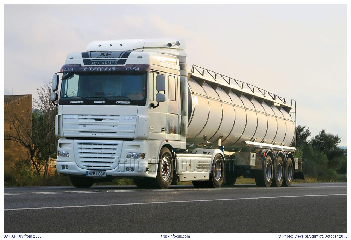 DAF XF 105 from 2006 Photo October 2016