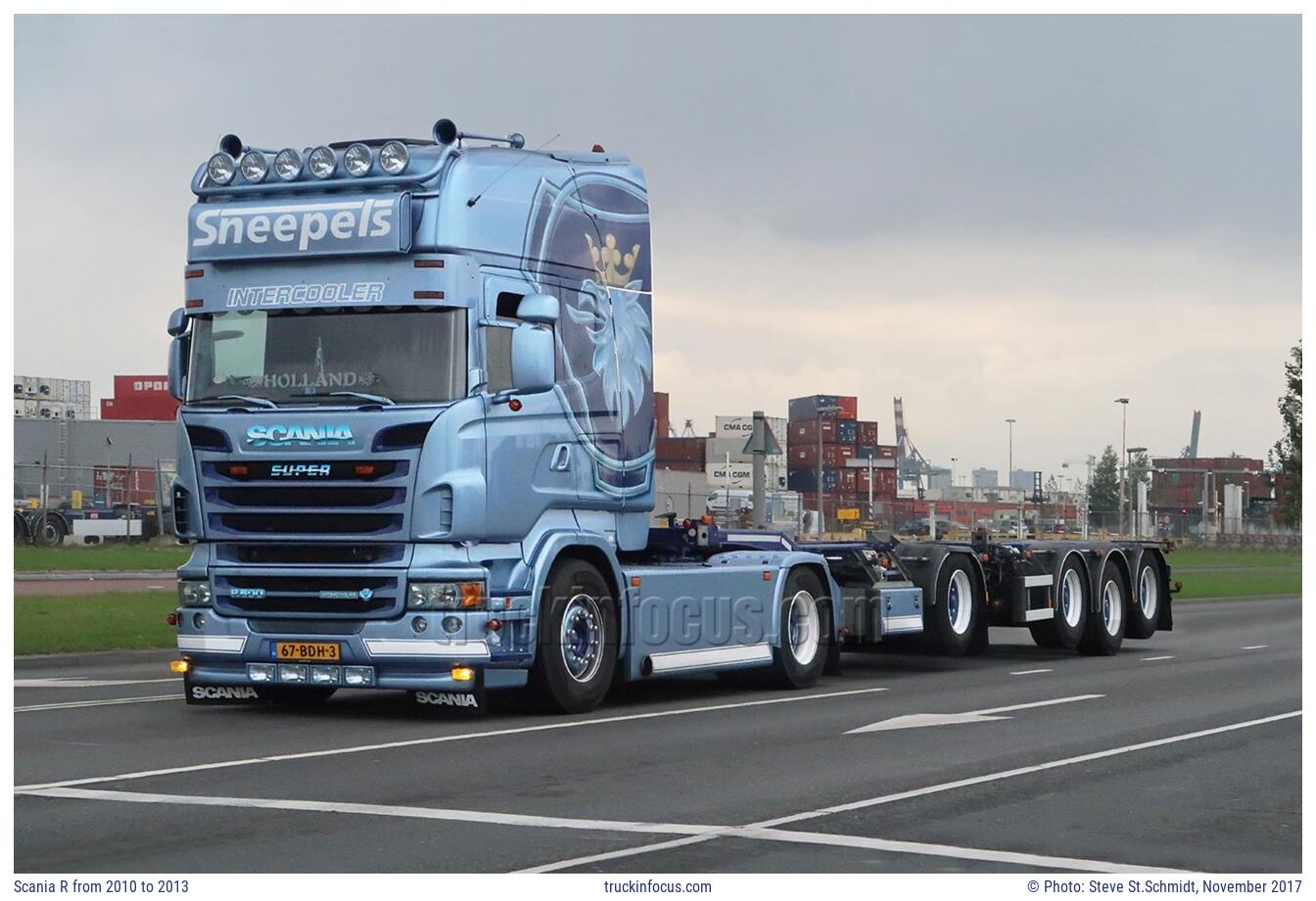 Scania R from 2010 to 2013 Photo November 2017