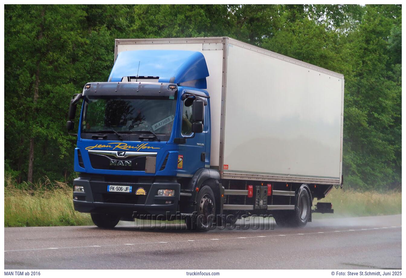 MAN TGM ab 2016 Foto Juni 2025