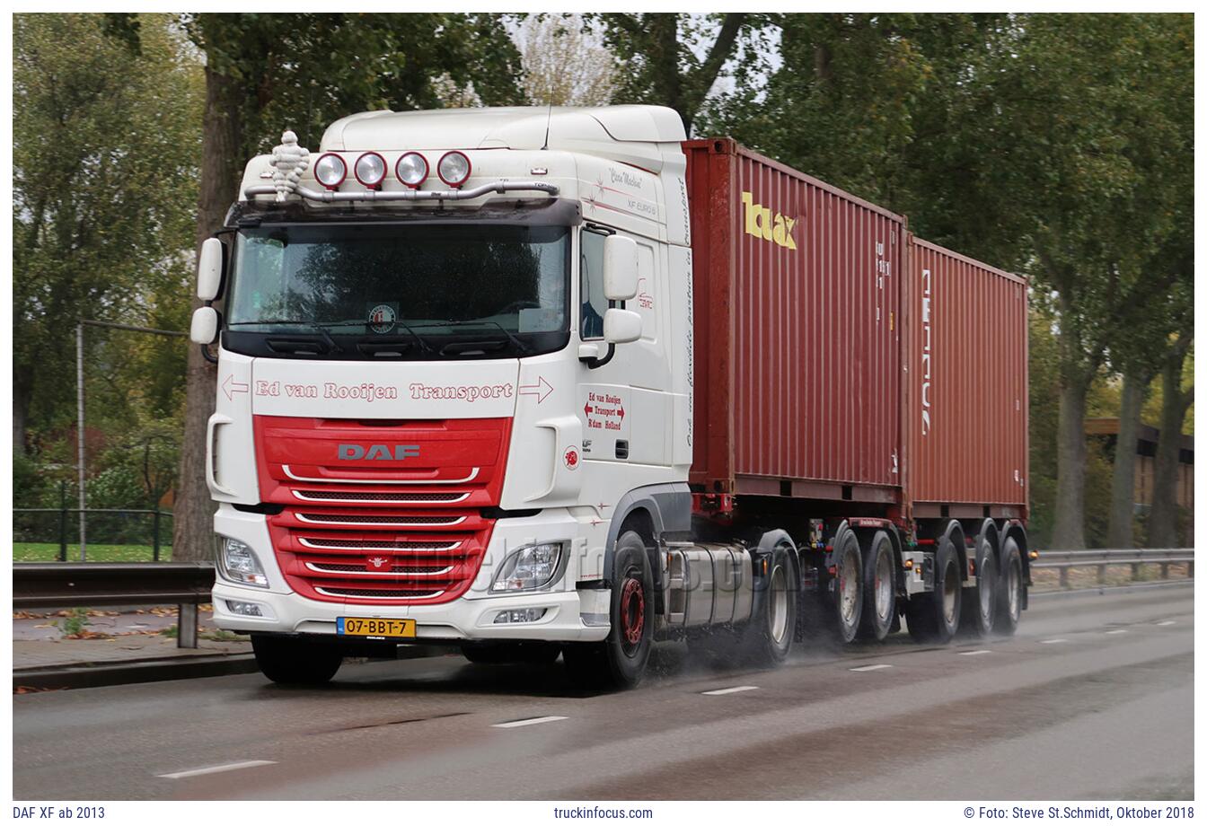 DAF XF ab 2013 Foto Oktober 2018