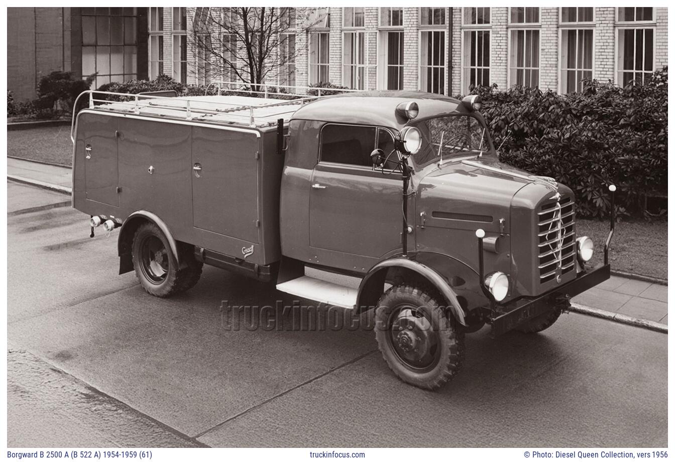 Borgward B 2500 A (B 522 A) 1954-1959 (61) Photo vers 1956