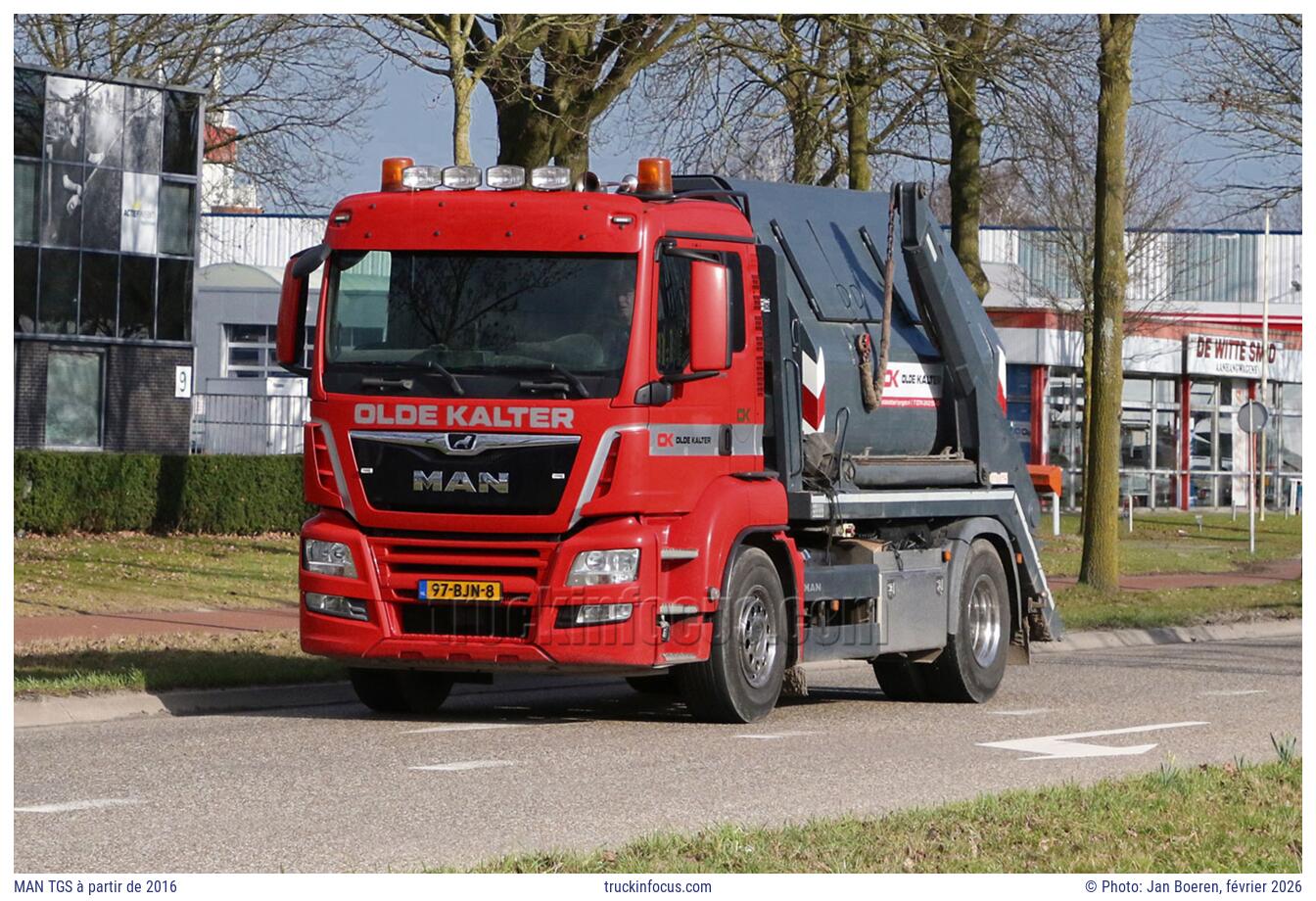 MAN TGS à partir de 2016 Photo février 2026