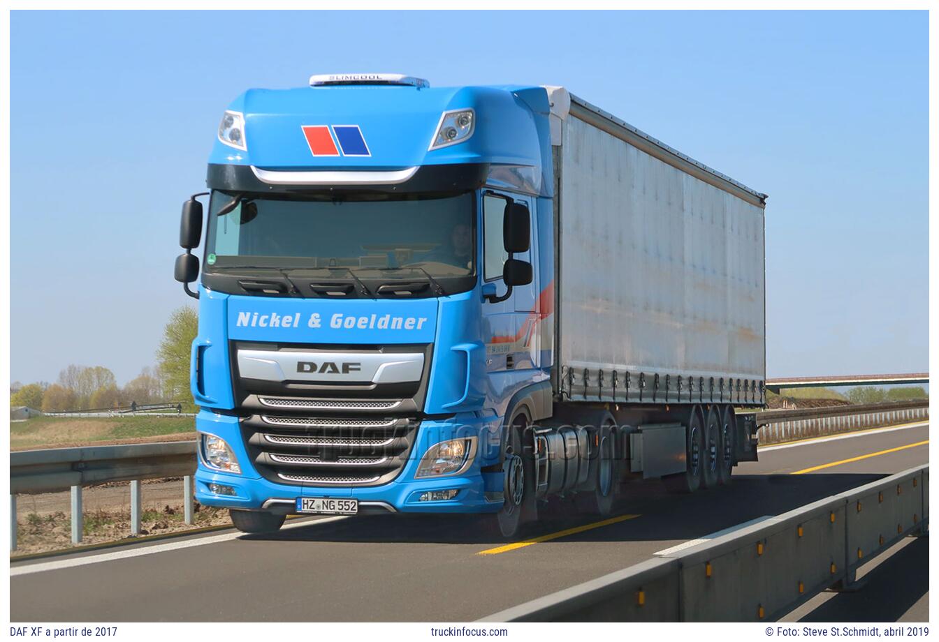 DAF XF a partir de 2017 Foto abril 2019