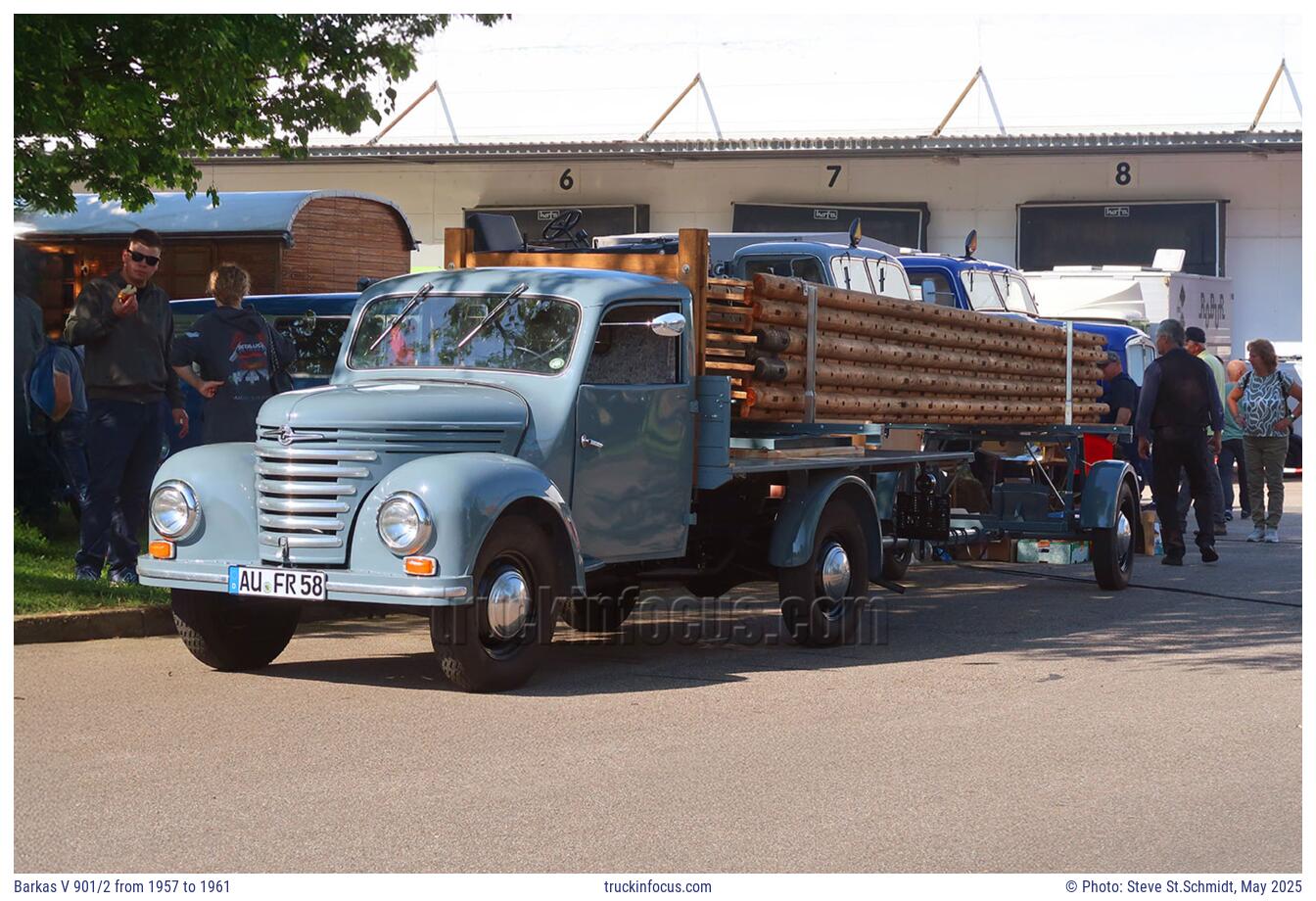 Barkas V 901/2 from 1957 to 1961 Photo May 2025