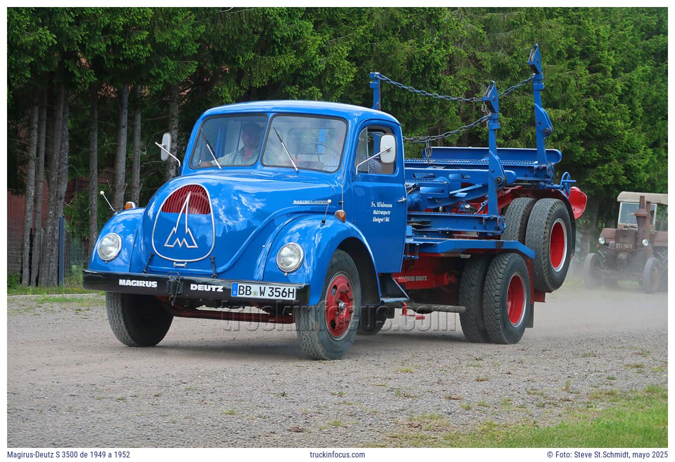 Magirus-Deutz S 3500 de 1949 a 1952 Foto mayo 2025